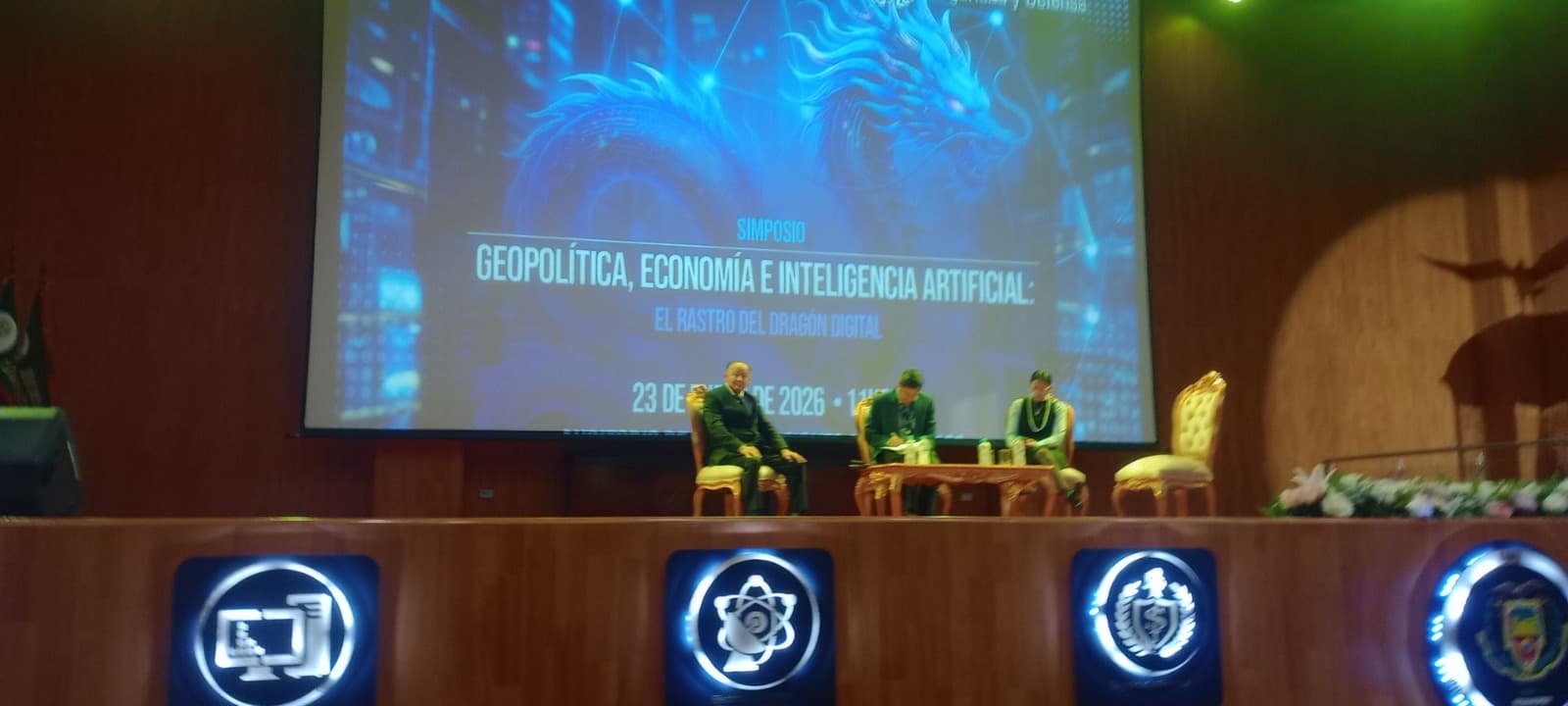 Charla magistral — ESPE — Escuela Politécnica del Ejército, Sangolquí